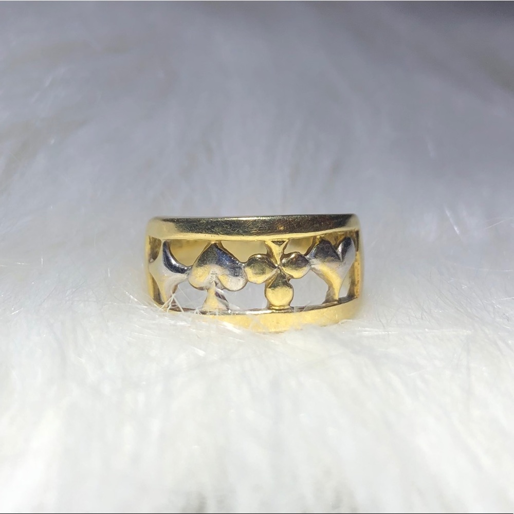 Gold suits ring - Picture 3 of 7